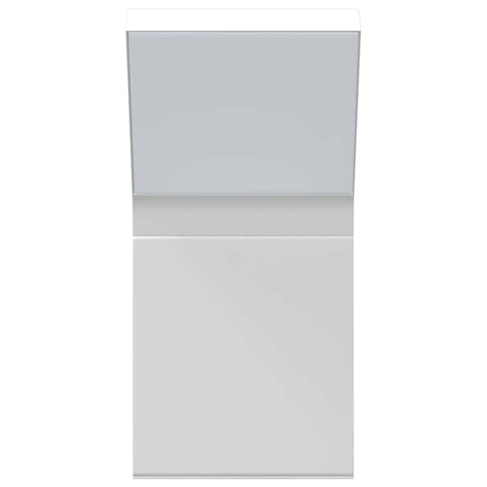 vidaXL Applique per Esterni con LED Bianca in Alluminio Pressofuso