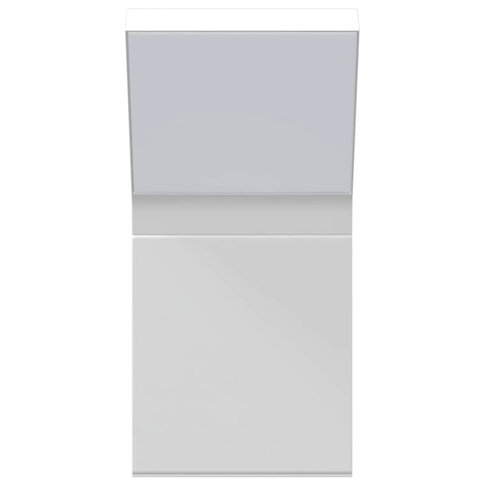 vidaXL Applique per Esterni con LED 2 pz Bianche Alluminio Pressofuso