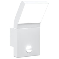 Applique con LED e Sensore Bianca in Alluminio Pressofuso 4006274