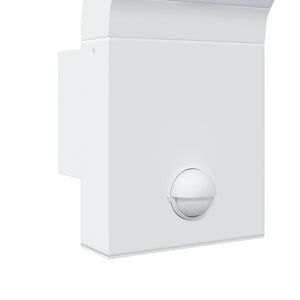 Applique con LED e Sensore Bianca in Alluminio Pressofuso 4006274