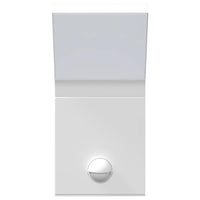 Applique con LED e Sensore 2 pz Bianche in Alluminio Pressofuso 4006275