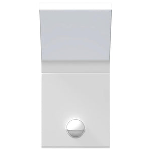 Applique con LED e Sensore 2 pz Bianche in Alluminio Pressofuso 4006275