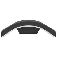 Applique per Esterni con LED 2 pz Nere Alluminio Pressofuso 4006277