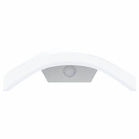 Applique con LED e Sensore 2 pz Bianche in Alluminio Pressofuso 4006283