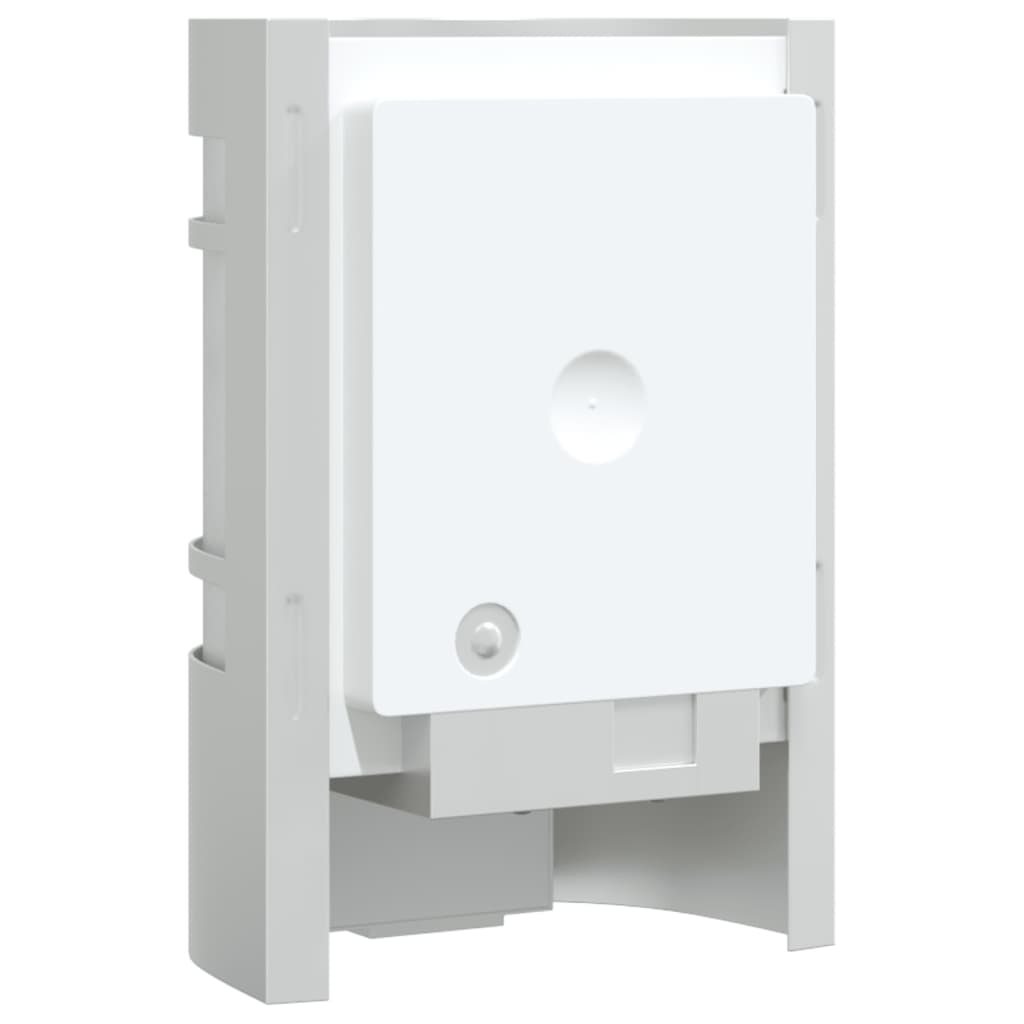 Applique per Esterno con Sensore 2 pz Argento in Acciaio Inox 4006297