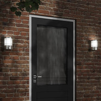 Applique per Esterno con Sensore 2 pz Argento in Acciaio Inox 4006297