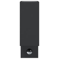 Applique con Sensore Nera in Alluminio Pressofuso 4006308