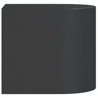 Applique per Esterni Nera in Alluminio Pressofuso