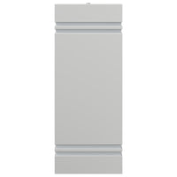 Applique da Esterno 2 pz Argento in Acciaio Inossidabile 4006323