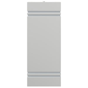 Applique da Esterno 2 pz Argento in Acciaio Inossidabile 4006323