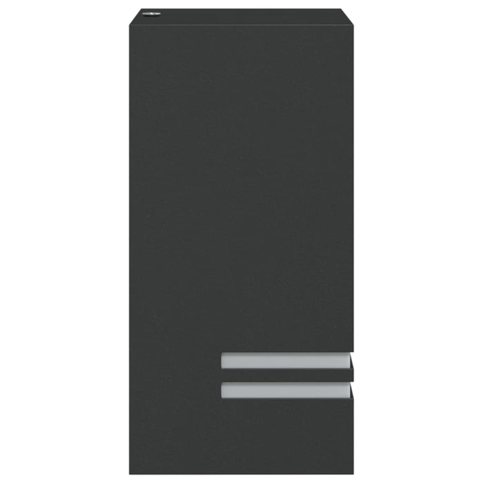 vidaXL Applique da Esterno Nera in Acciaio Inossidabile