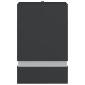 Applique da Esterno 2 pz Nere in Acciaio Inossidabile 4006334