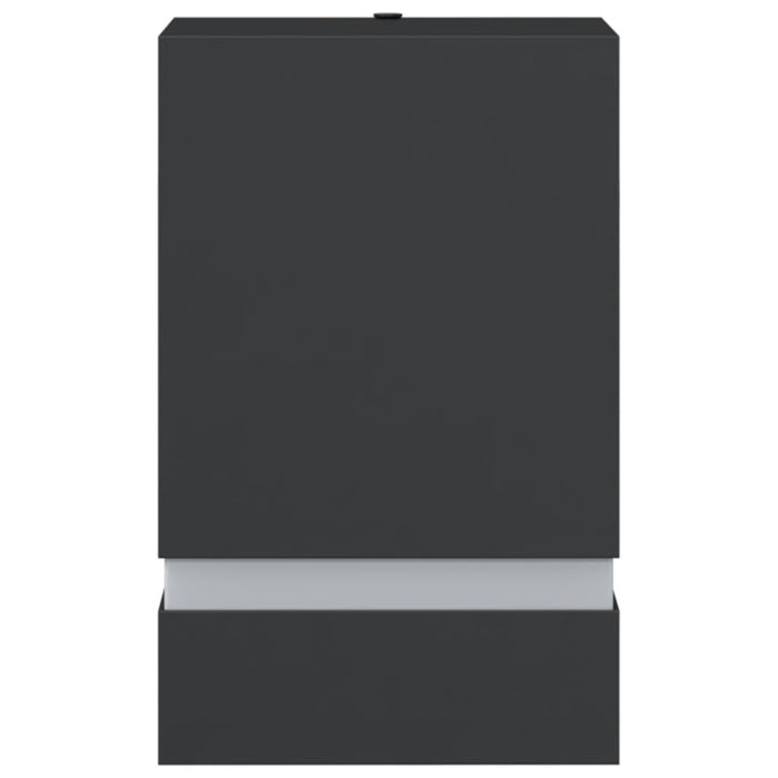 Applique da Esterno 2 pz Nere in Acciaio Inossidabile 4006334