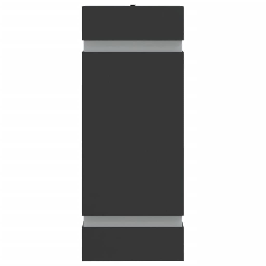 Applique da Esterno Nera in Acciaio Inossidabile 4006336