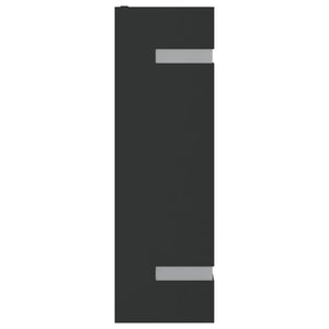 vidaXL Applique da Esterno Nera in Acciaio Inossidabile