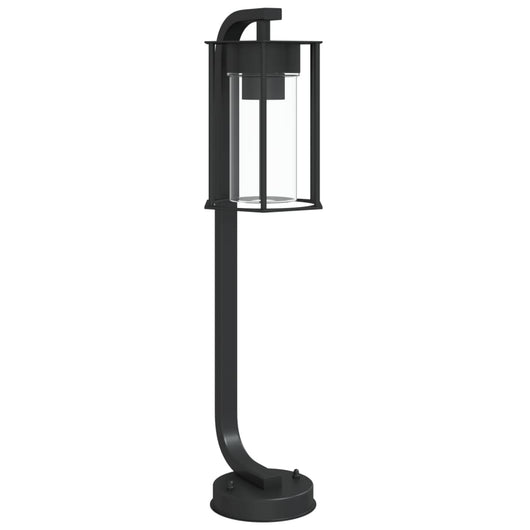 Lampada da Terra per Esterni Nera 60 cm in Acciaio Inox 4006345