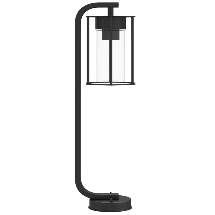 Lampada da Terra per Esterni Nera 60 cm in Acciaio Inox 4006345
