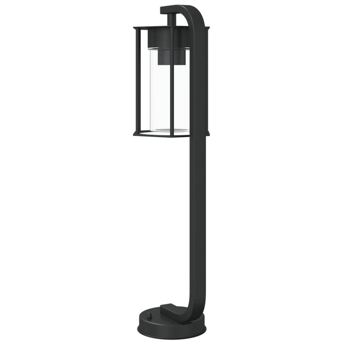 Lampada da Terra per Esterni Nera 60 cm in Acciaio Inox 4006345
