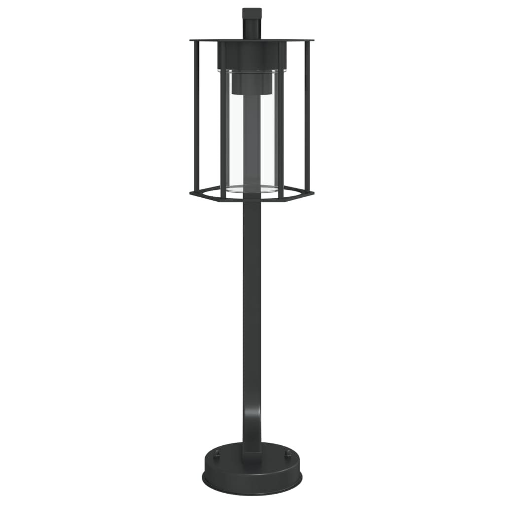 Lampade da terra per esterni 3 pezzi 60 cm acciaio inox nero 02_0042552