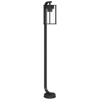 Lampada da Terra per Esterni Argento 100 cm in Acciaio Inox 4006347