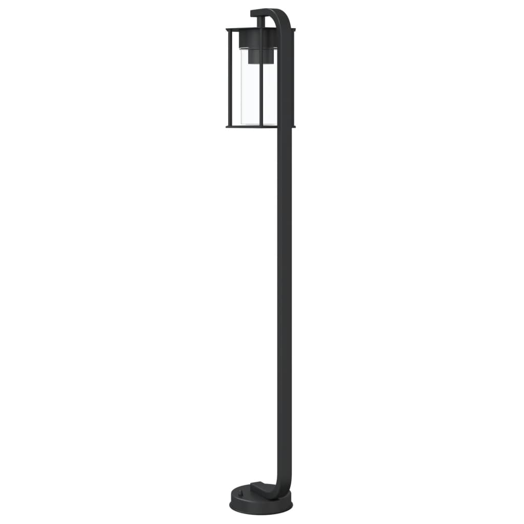 Lampada da Terra per Esterni Argento 100 cm in Acciaio Inox 4006347