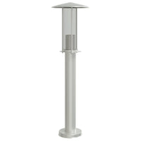 Lampada da terra per esterno Silver 60 cm in acciaio inox Silver 02_0042518