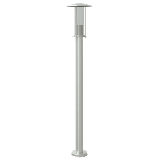 Lampada da terra per esterno Silver 100 cm acciaio inox Silver 02_0042514