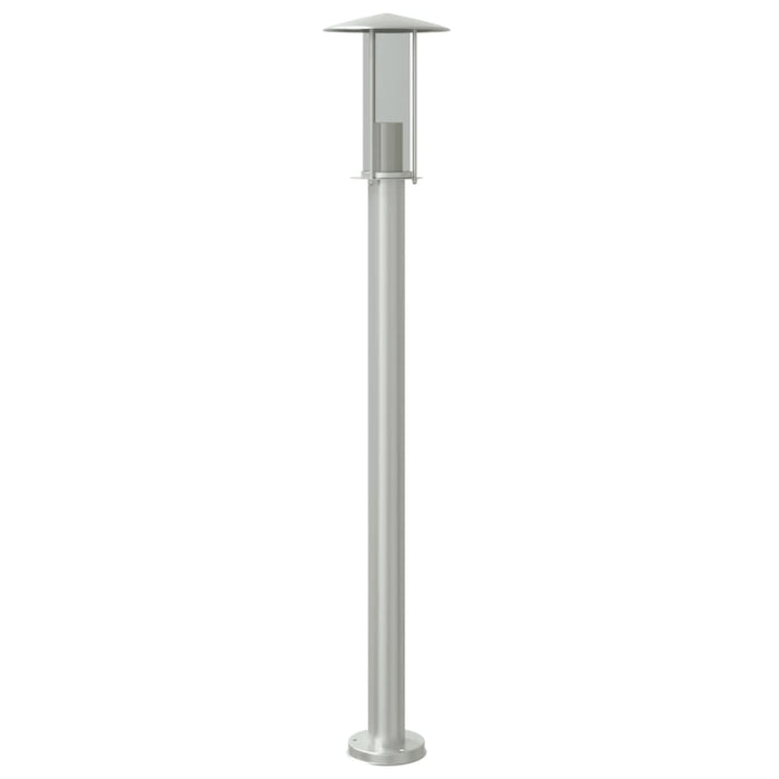 Lampada da terra per esterno Silver 100 cm acciaio inox Silver 02_0042514