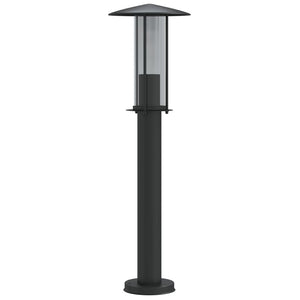 Lampada da Terra per Esterni Nera 60 cm in Acciaio Inox