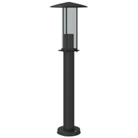 Lampade da terra per esterno 3 pz 60 cm acciaio inox nero 02_0042551