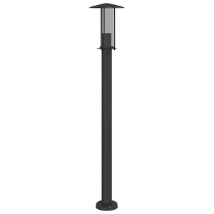Lampada da Terra per Esterni Argento 100 cm in Acciaio Inox 4006355