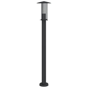 Lampade da terra per esterno 3 pz 100 cm acciaio inox nero 02_0042545