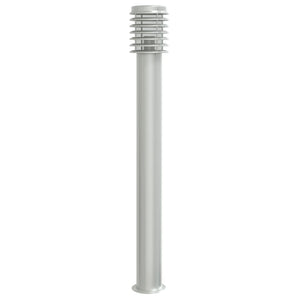 Lampada da Terra per Esterni Argento 110 cm in Acciaio Inox 4006359