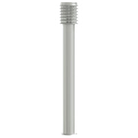 Lampade da Terra per Esterni 3 pz Argento 110cm in Acciaio Inox 4006360
