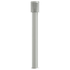 Lampade da terra per esterno 3 pz argento 110 cm acciaio inox Argento 02_0042556