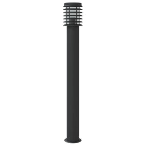 Lampada da Terra per Esterni Argento 110 cm in Acciaio Inox 4006363