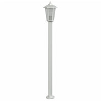 Lampada da terra per esterno Silver 120 cm acciaio inox Silver 02_0042516