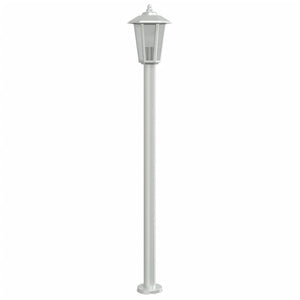 Lampada da terra per esterno Silver 120 cm acciaio inox Silver 02_0042516