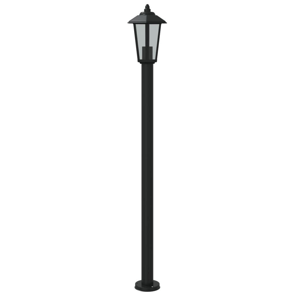 Lampada da Terra per Esterni Argento 120 cm in Acciaio Inox 4006387