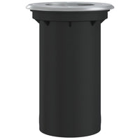 Luce per Esterni Rotonda Nera 10,5x10,5cm Alluminio Pressofuso 4006391