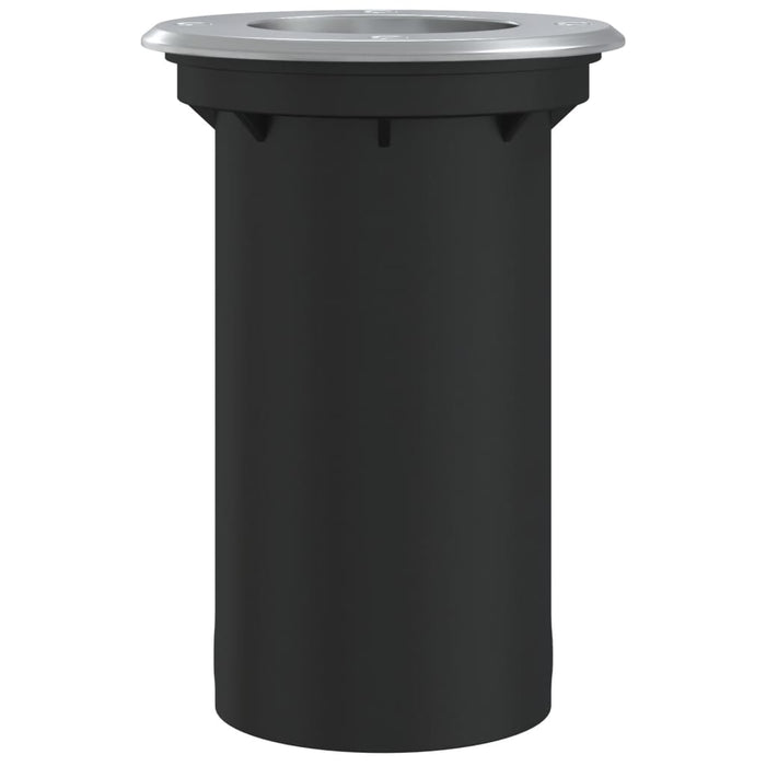 Luce per Esterni Rotonda Nera 10,5x10,5cm Alluminio Pressofuso 4006391