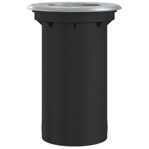 Luce per Esterni Rotonda Nera 10,5x10,5cm Alluminio Pressofuso