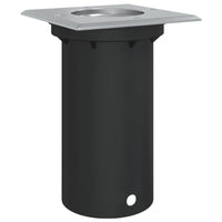 Luce per Esterni Quadrata Nera 10,5x10,5cm Alluminio Pressofuso