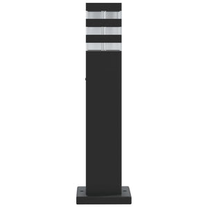 Lampada da Terra per Esterni Nera 50 cm in Alluminio 4006393