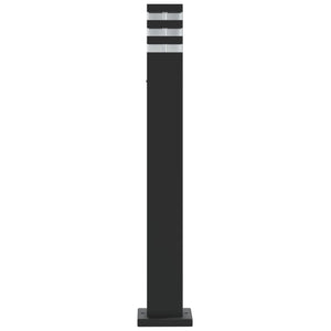 Lampada da Terra per Esterni Nera 80 cm in Alluminio 4006395