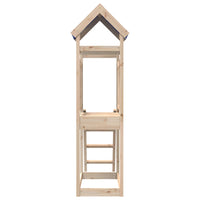 Torre Gioco con Scaletta 110,5x52,5x215cm Legno Massello Pino 845920