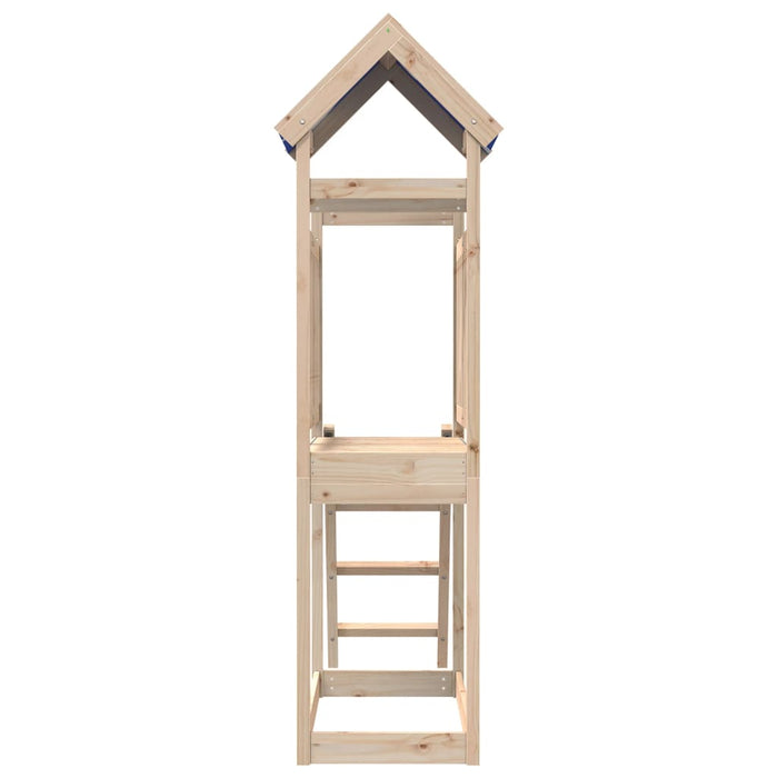Torre Gioco con Scaletta 110,5x52,5x215cm Legno Massello Pino 845920