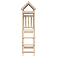 Torre da Gioco con Arrampicata 110,5x52,5x215 cm Massello Pino 845923