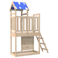 Torre da Gioco con Arrampicata 110,5x52,5x215 cm Massello Pino 845923