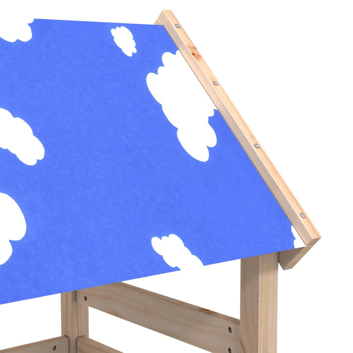 Torre da Gioco con Arrampicata 110,5x52,5x215 cm Massello Pino 845923